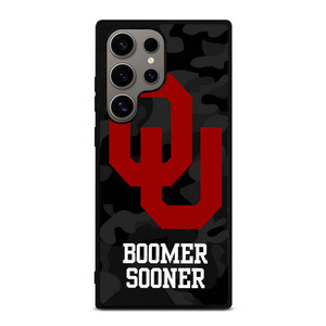 OKLAHOMA SOONERS CAMO LOGO Samsung Galaxy S24 Ultra Case