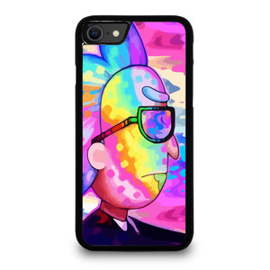 RICK AND MORTY CARTOON RAINBOW 2 iPhone SE 2020 Case