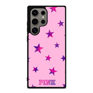 PINK VICTORIA SECRET STARS Samsung Galaxy S24 Ultra Case
