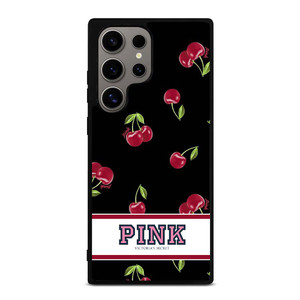 PINK VICTORIA'S SECRET CHERRY Samsung Galaxy S24 Ultra Case