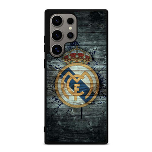 REAL MADRID WOODEN LOGO Samsung Galaxy S24 Ultra Case REAL MADRID WOODEN LOGO Samsung Galaxy S24 Ultra Case