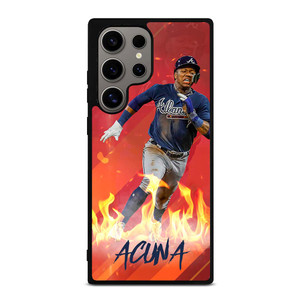 RONALD ACUNA JR ATLANTA BRAVES BASEBALL MLB Samsung Galaxy S24 Ultra Case