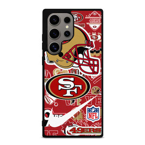 SAN FRANCISCO 49ERS NFL STICKER BOMB Samsung Galaxy S24 Ultra Case SAN FRANCISCO 49ERS NFL STICKER BOMB Samsung Galaxy S24 Ultra Case