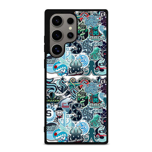 SEATTLE KRAKEN OCTOPUS COLLAGE Samsung Galaxy S24 Ultra Case SEATTLE KRAKEN OCTOPUS COLLAGE Samsung Galaxy S24 Ultra Case