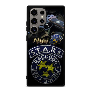STARS RACCOON POLICE DEP BADGE 2 Samsung Galaxy S24 Ultra Case