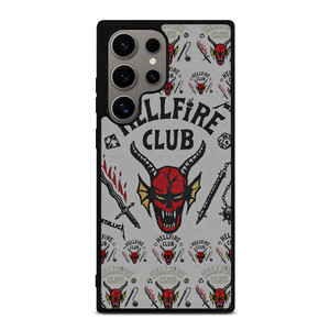 STRANGER THINGS HELLFIRE MASK Samsung Galaxy S24 Ultra Case STRANGER THINGS HELLFIRE MASK Samsung Galaxy S24 Ultra Case