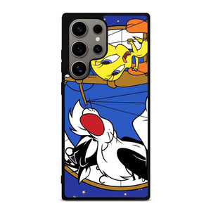SYLVESTER AND TWEETY CARTOON Samsung Galaxy S24 Ultra Case SYLVESTER AND TWEETY CARTOON Samsung Galaxy S24 Ultra Case