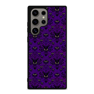 THE HAUNTED MANSION PURPLE PATTERN Samsung Galaxy S24 Ultra Case THE HAUNTED MANSION PURPLE PATTERN Samsung Galaxy S24 Ultra Case