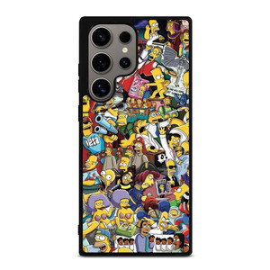 THE SIMPSONS ALL COLLAGE Samsung Galaxy S24 Ultra Case