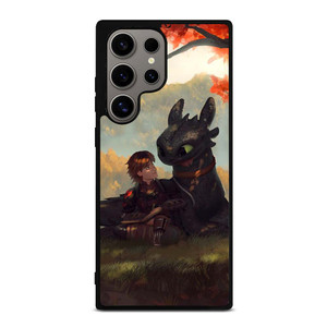 TOOTHLESS AND HICCUP ART Samsung Galaxy S24 Ultra Case