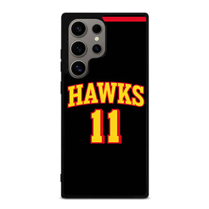 TRAE YOUNG ATLANTA HAWKS BLACK Samsung Galaxy S24 Ultra Case TRAE YOUNG ATLANTA HAWKS BLACK Samsung Galaxy S24 Ultra Case