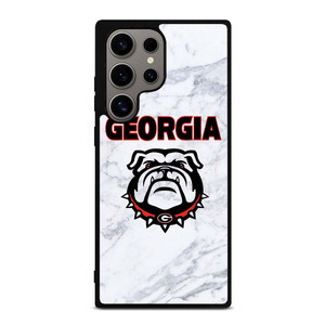 UGA GEORGIA BULLDOGS MARBLE LOGO Samsung Galaxy S24 Ultra Case