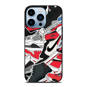 NIKE AIR JORDAN SHOES ART iPhone 13 Pro Max Case NIKE AIR JORDAN SHOES ART iPhone 13 Pro Max Case