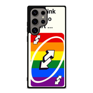 UNO REVERSE CARD YOU THINK YOU SMART Samsung Galaxy S24 Ultra Case UNO REVERSE CARD YOU THINK YOU SMART Samsung Galaxy S24 Ultra Case