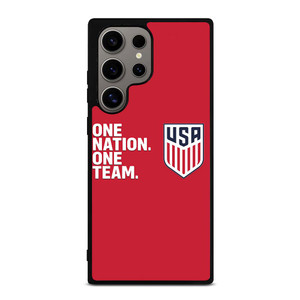 USA SOCCER ONE NATION ONE TEAM Samsung Galaxy S24 Ultra Case USA SOCCER ONE NATION ONE TEAM Samsung Galaxy S24 Ultra Case