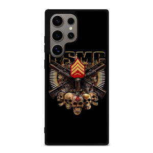 USMC MARINE CORPS SKULL LOGO Samsung Galaxy S24 Ultra Case USMC MARINE CORPS SKULL LOGO Samsung Galaxy S24 Ultra Case