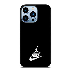 NIKE AIR JORDAN SIMPLE LOGO BLACK iPhone 13 Pro Max Case NIKE AIR JORDAN SIMPLE LOGO BLACK iPhone 13 Pro Max Case