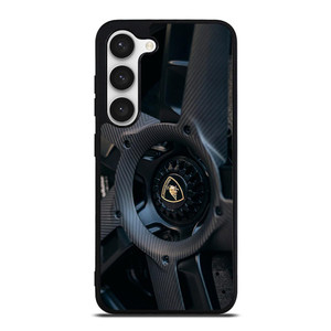 LAMBORGHINI CARBON WHEEL Samsung Galaxy S23 Case LAMBORGHINI CARBON WHEEL Samsung Galaxy S23 Case