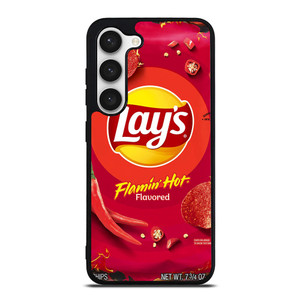 LAYS CHIPS FLAMIN HOT FLAVORED  Samsung Galaxy S23 Case