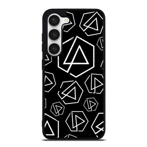 LINKIN PARK ROCK BAND LOGO PATTERN Samsung Galaxy S23 Case LINKIN PARK ROCK BAND LOGO PATTERN Samsung Galaxy S23 Case