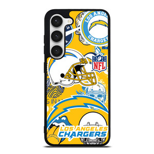 LOS ANGELES CHARGERS NFL STICKER BOMB Samsung Galaxy S23 Case LOS ANGELES CHARGERS NFL STICKER BOMB Samsung Galaxy S23 Case
