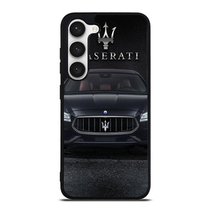 MASERATI CAR BLACK LOGO  Samsung Galaxy S23 Case