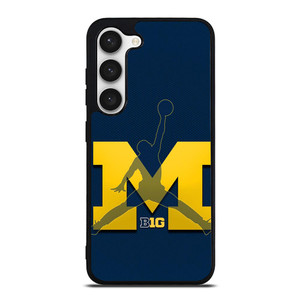 MICHIGAN WOLVERINES AIR JORDAN  Samsung Galaxy S23 Case MICHIGAN WOLVERINES AIR JORDAN  Samsung Galaxy S23 Case
