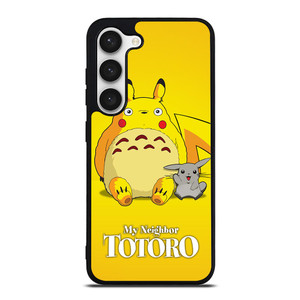 MY NEIGHBOR TOTORO X PIKACHU POKEMON Samsung Galaxy S23 Case MY NEIGHBOR TOTORO X PIKACHU POKEMON Samsung Galaxy S23 Case