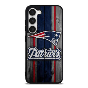 NEW ENGLAND PATRIOTS WOODEN LOGO  Samsung Galaxy S23 Case