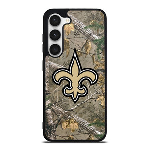 NEW ORLEANS SAINTS CAMO LOGO  Samsung Galaxy S23 Case