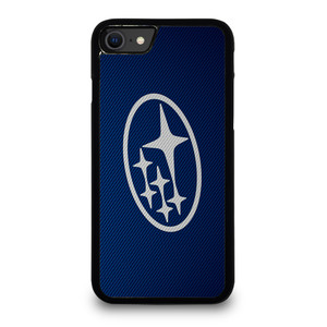 SUBARU LOGO BLUE CARBON iPhone SE 2020 Case