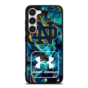 NOTRE DAME VS UNDER ARMOUR MARBLE BLUE  Samsung Galaxy S23 Case
