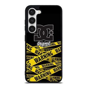 OFF WHITE WARNING DC  Samsung Galaxy S23 Case