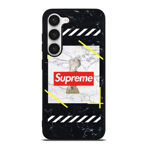 OFF WITE STATUE SUPREME  Samsung Galaxy S23 Case