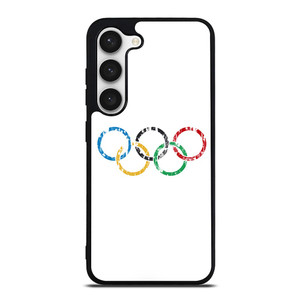OLYMPIC RINGS LOGO BRUSHED  Samsung Galaxy S23 Case
