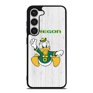 OREGON DUCKS WOODEN LOGO Samsung Galaxy S23 Case OREGON DUCKS WOODEN LOGO Samsung Galaxy S23 Case