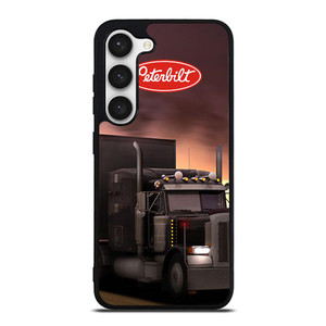 PETERBILT BLACK TRUCK  Samsung Galaxy S23 Case