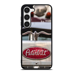 PETERBILT TRUCK METAL EMBLEM Samsung Galaxy S23 Case PETERBILT TRUCK METAL EMBLEM Samsung Galaxy S23 Case