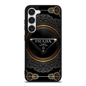 PRADA MILANO BLACK GOLD  Samsung Galaxy S23 Case