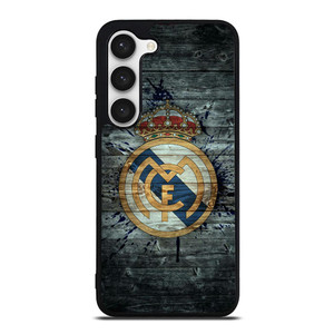 REAL MADRID WOODEN LOGO Samsung Galaxy S23 Case REAL MADRID WOODEN LOGO Samsung Galaxy S23 Case