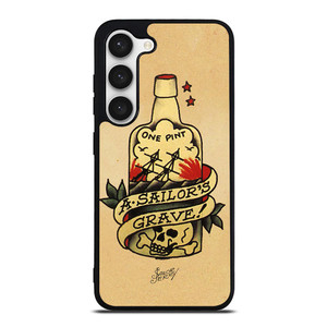 SAILOR JERRY GRAVE TATTOO Samsung Galaxy S23 Case SAILOR JERRY GRAVE TATTOO Samsung Galaxy S23 Case