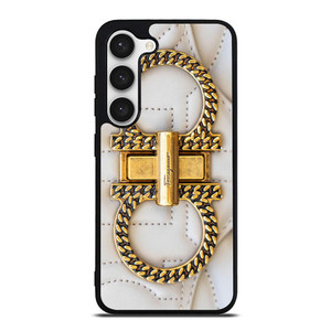 SALVATORE FERRAGAMO EMBLEM Samsung Galaxy S23 Case SALVATORE FERRAGAMO EMBLEM Samsung Galaxy S23 Case