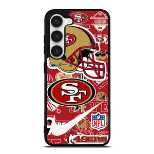 SAN FRANCISCO 49ERS NFL STICKER BOMB Samsung Galaxy S23 Case SAN FRANCISCO 49ERS NFL STICKER BOMB Samsung Galaxy S23 Case