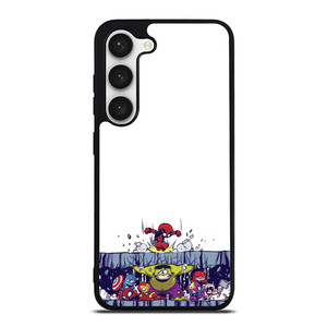 SPIDERMAN VS ALL MARVEL HEROES KAWAII  Samsung Galaxy S23 Case