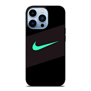 NIKE LIGHT GREEN LOGO iPhone 13 Pro Max Case