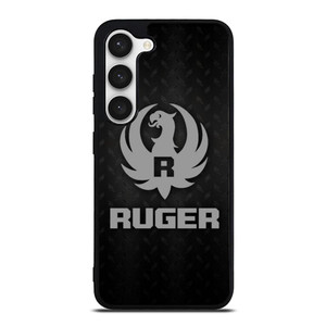 STURM RUGER FIREARM METAL LOGO Samsung Galaxy S23 Case STURM RUGER FIREARM METAL LOGO Samsung Galaxy S23 Case