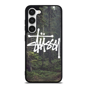 STUSSY SPOOKY FOREST LOGO Samsung Galaxy S23 Case STUSSY SPOOKY FOREST LOGO Samsung Galaxy S23 Case