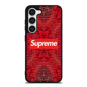 SUPREME RED SNAKE SKIN Samsung Galaxy S23 Case SUPREME RED SNAKE SKIN Samsung Galaxy S23 Case