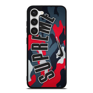 SUPREME X NIKE RED CAMO Samsung Galaxy S23 Case SUPREME X NIKE RED CAMO Samsung Galaxy S23 Case