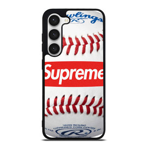 SUPREME X RAWLINGS BASEBALL  Samsung Galaxy S23 Case
